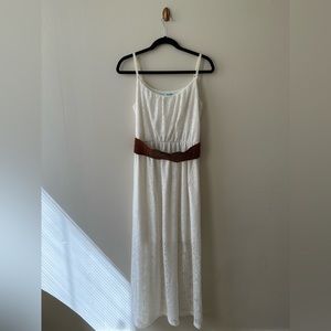 Summer women’s Maurice’s dress with removable belt
